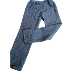 Women's‎ Umgee USA Blue Pants Size Large Elastic Waist